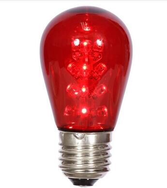 S14 LED BULB RED