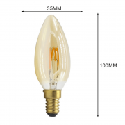 LED flexible Filament candle light bulb01_副本