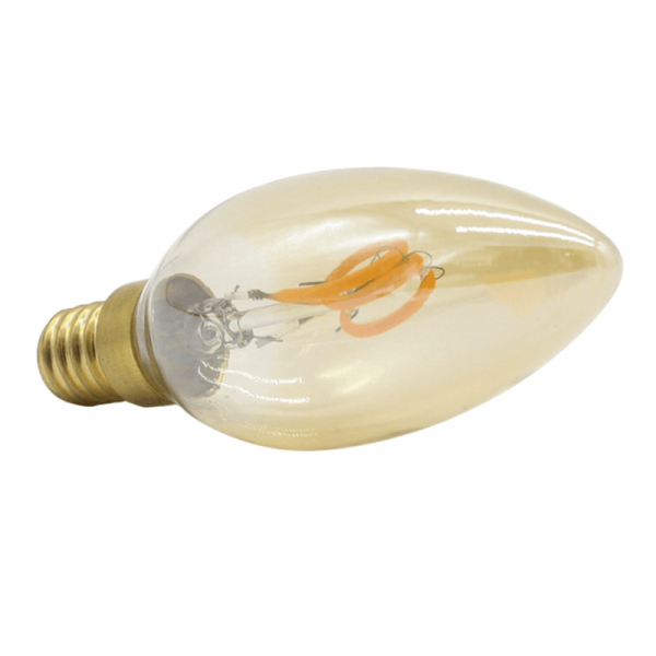 LED flexible Filament candle light bulb02
