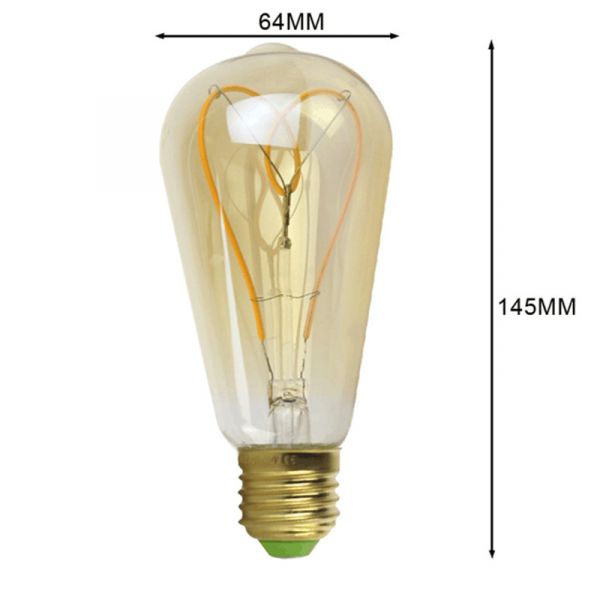 LED flexible Filament candle light bulb18