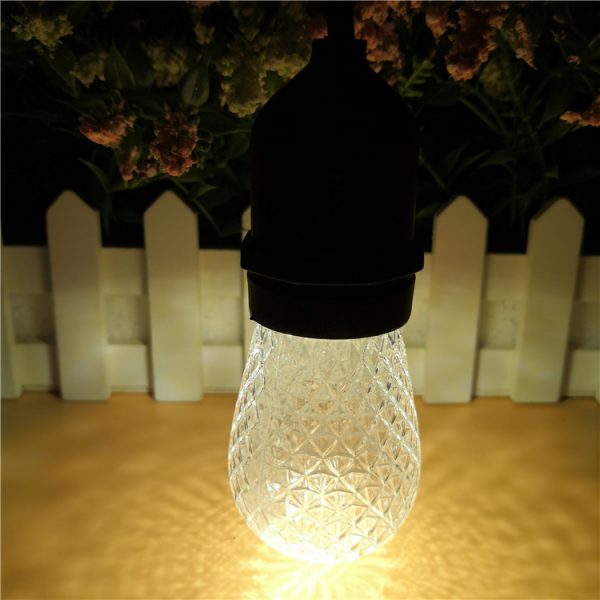 S14 LED Bulb Faceted Warm